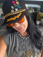 I be jeweled trucker cap