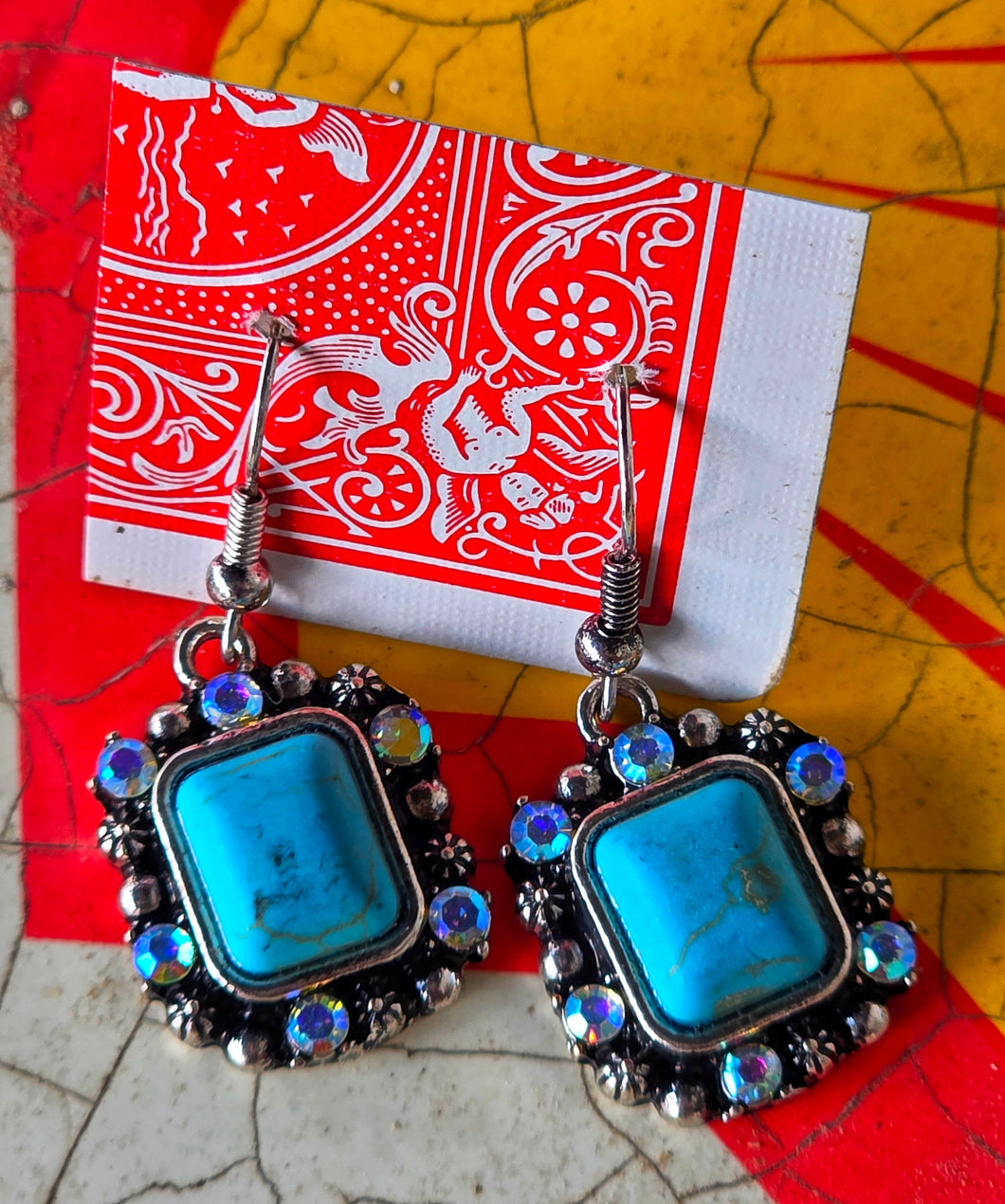 Turquoise Shiner earrings