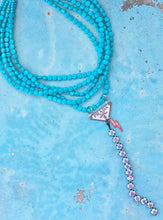 Prad several strand turquouise necklace