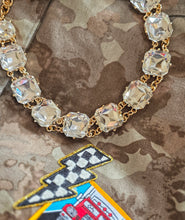 Ultra bling necklace & studs