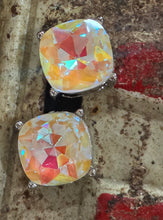Gemstone stud earrings