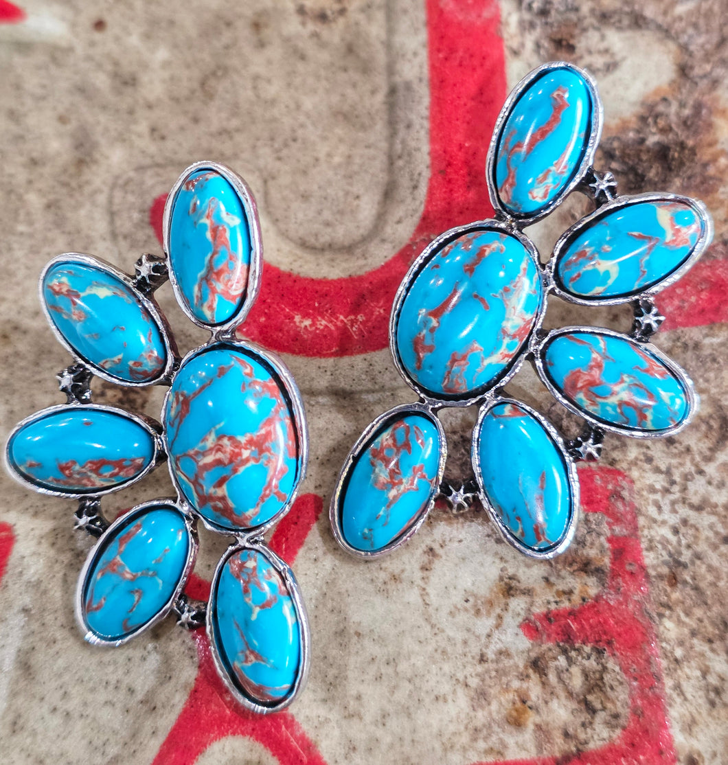Half cresemt earringa