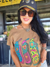 Mamacita neon chaps muscle tee