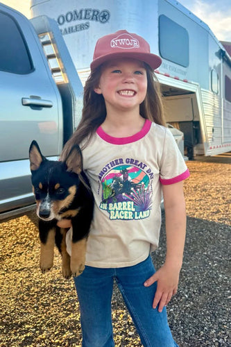 Barrel racer tee (mamacita & babes)