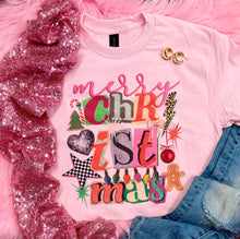 Mamacita merry christmas collage tee