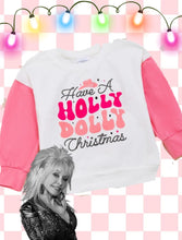 Holly Dolly Christmas long sleeve shirt