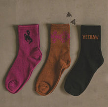 Mamacita cowboy kicked socks
