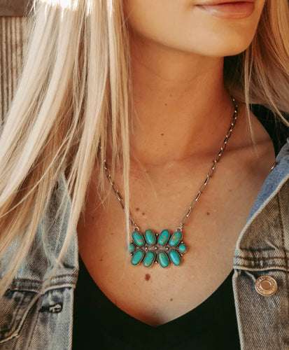 Rodeo roots necklace