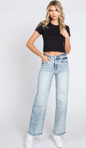 Mamacita high rise acid denim jeans