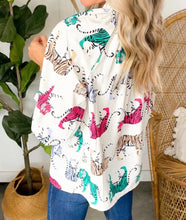 Mamacita Tiger Ruffle Sleeve Top