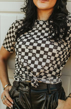 Let er check mamacita mesh yeehaw top with bralette