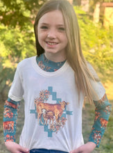 Cow town mesh tee (mamacita & babes)