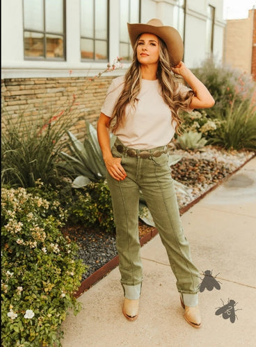 Line drives agave jeans