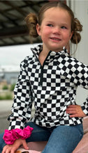 Checkered babes pullover