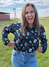 Cowgirl charm mama & mini  pullover/cropped jacket