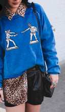 Cobolt cowboy blue sweater