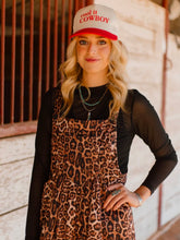 Range & roar leopard overalls