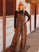 Range & roar leopard overalls