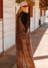 Range & roar leopard overalls