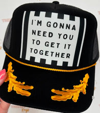 Get it together & fractions trucker hat (pre order) end of may/mid june
