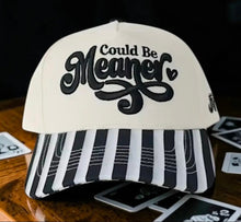 Boujee / meaner embroidered hat