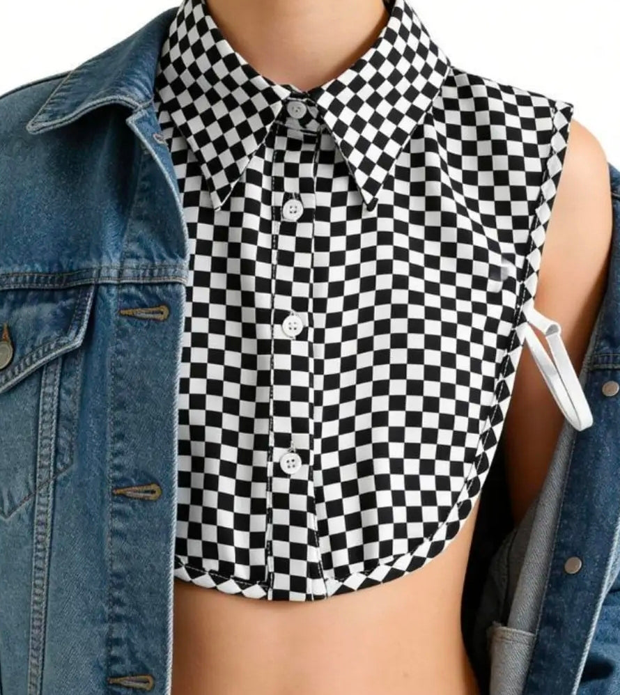 Checkered dickey
