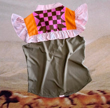Cross fence quilt pearl snap top (mamacita) one piece (not two)