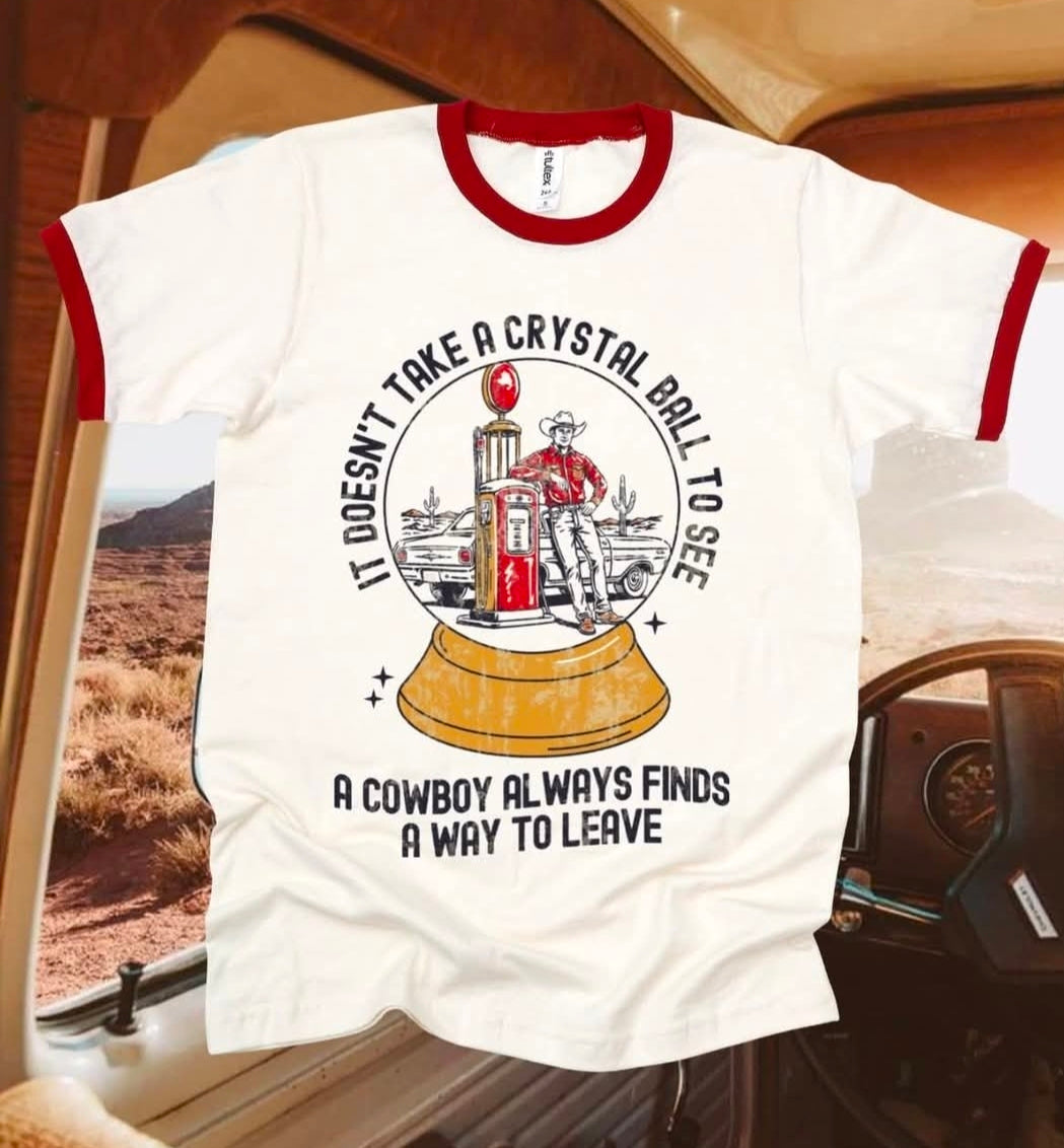 Choosin Texas tee (crystal ball) adult