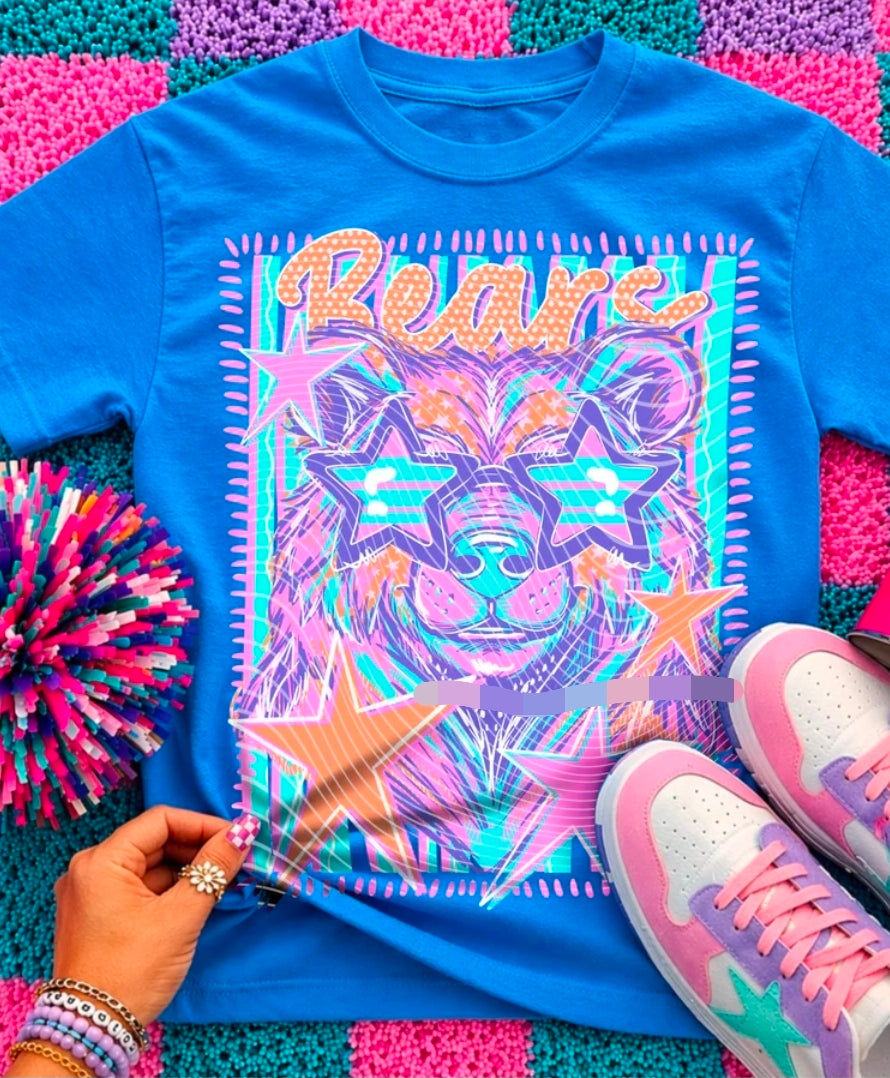 Bears neon tee kids & adults