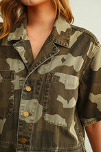 Mamacita camo utiluty jumpsuit