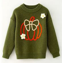 Fall festive embriodered sweaters