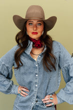 Denim heritage mamacita shirt / top