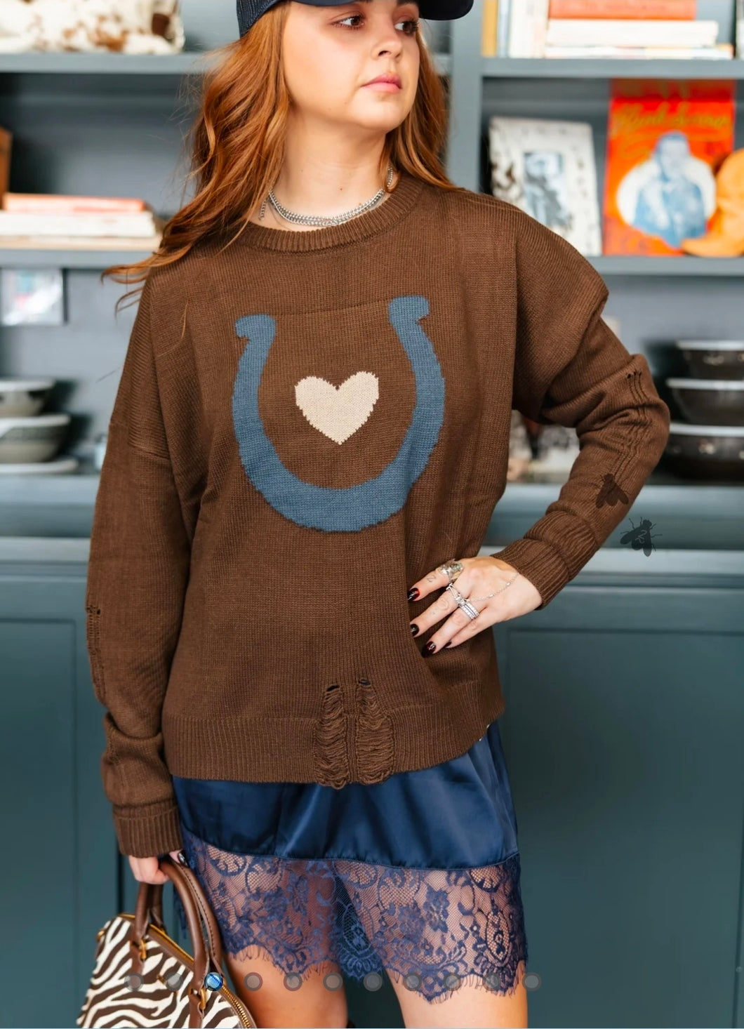 2f mamacita cowgal worn lucky love sweater