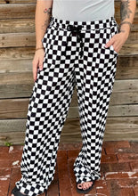 Mamacita checkered race track pants