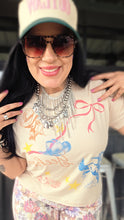 Cowgirl things tee (mom crop)