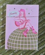 Cowgirl playing cards