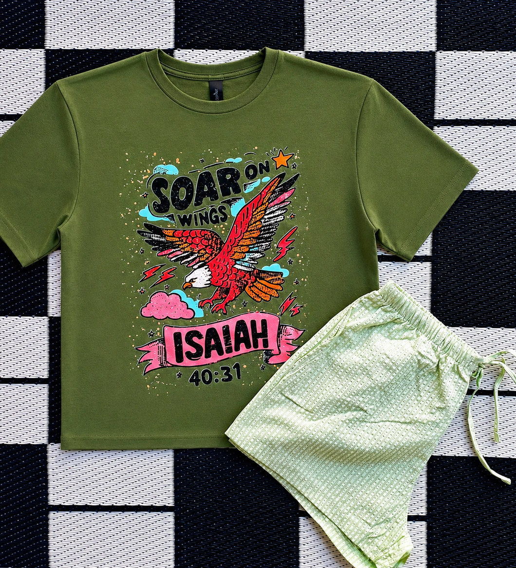 Mamacita soar on wings tee