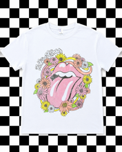 Mamacita Floral rolling stones tee