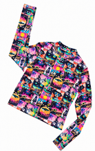 Mamacita cosmic cowgirl mesh top