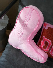 Corduroy cactus, boot & hat pillow