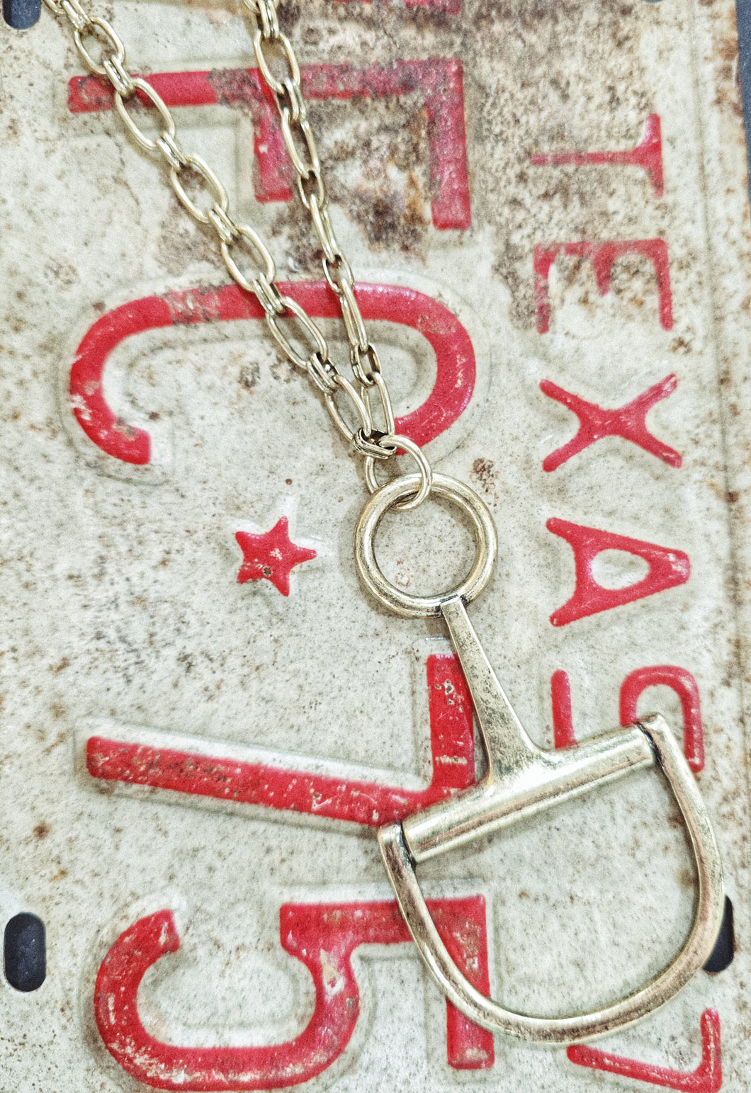 Large bit necklace