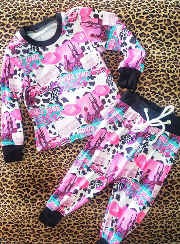 Honky tonk babe pajama set