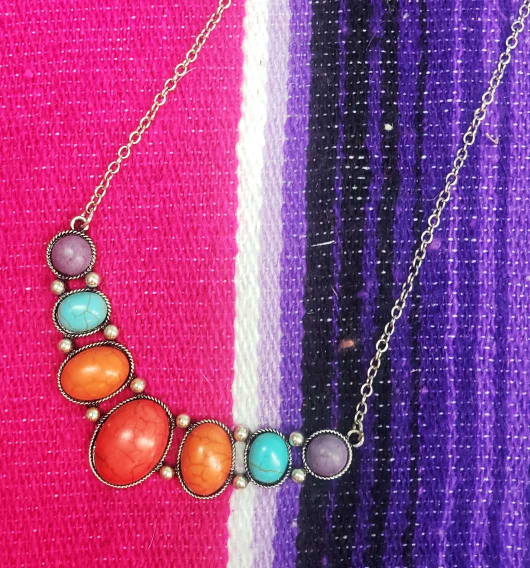 Summer stones necklace