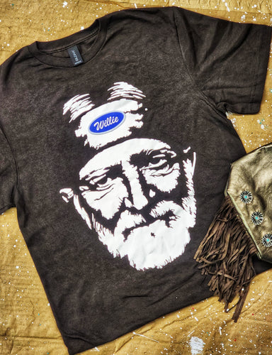 Mamacita Wild willie patched tee