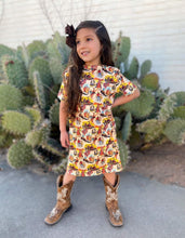 Cowboy country swing dress